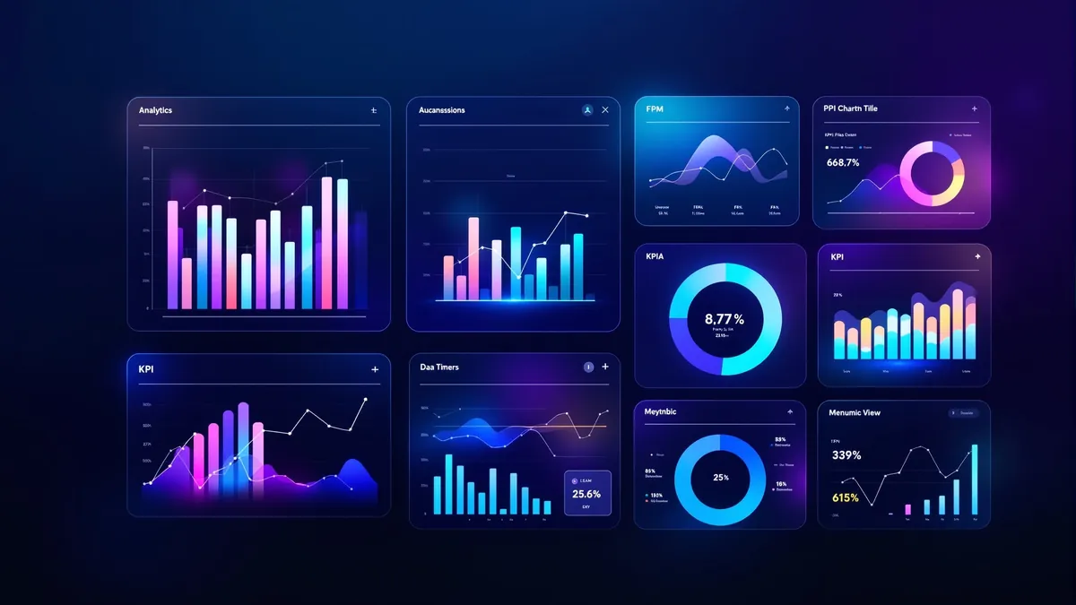 Analytics KPI dashboard