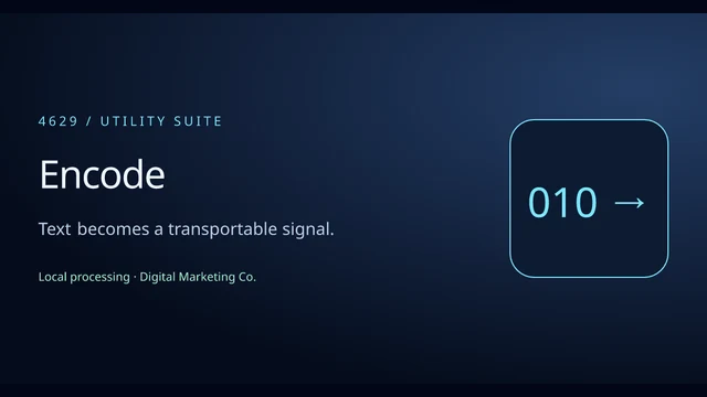 Example preview: Encode