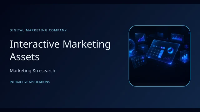 Example preview: Interactive Marketing Assets