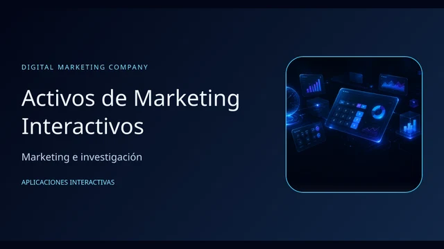 Vista del ejemplo: Activos de Marketing Interactivos