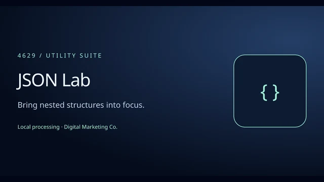 Example preview: JSON Lab