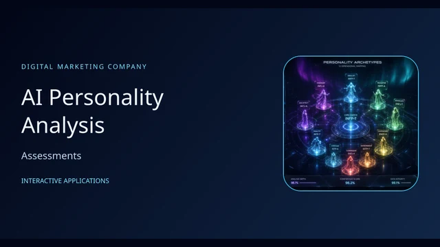 Example preview: AI Personality Analysis