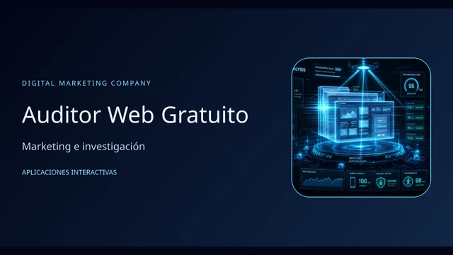 Vista del ejemplo: Auditor Web Gratuito