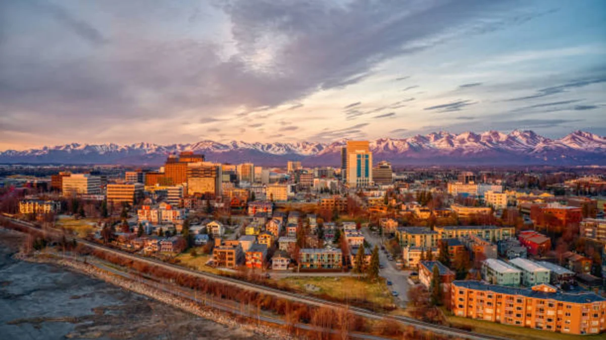 Digital marketing services in Anchorage, AK - skyline and cityscape