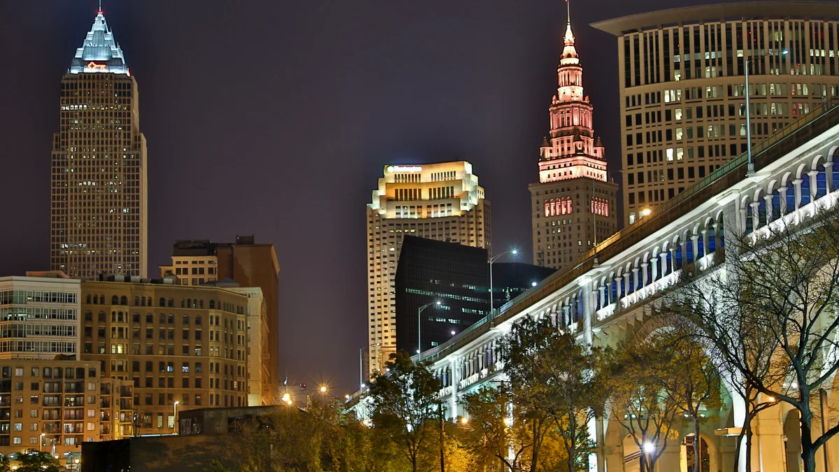 Digital marketing services in Cleveland, OH - skyline and cityscape