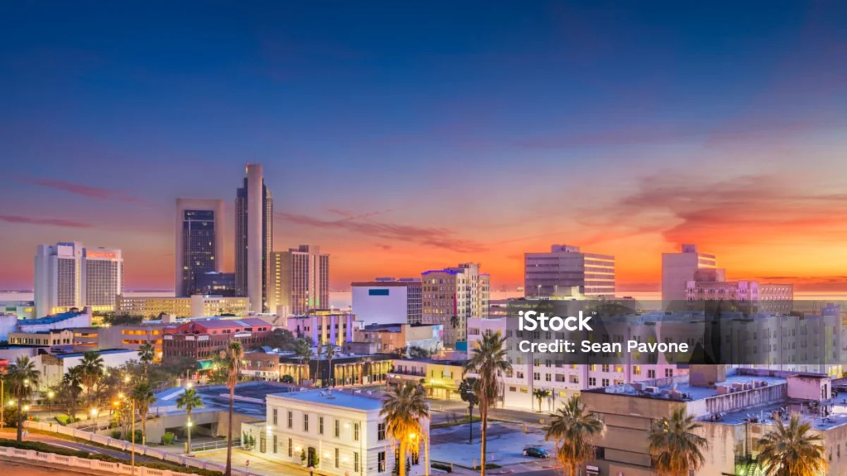 Digital marketing services in Corpus Christi, TX - skyline and cityscape