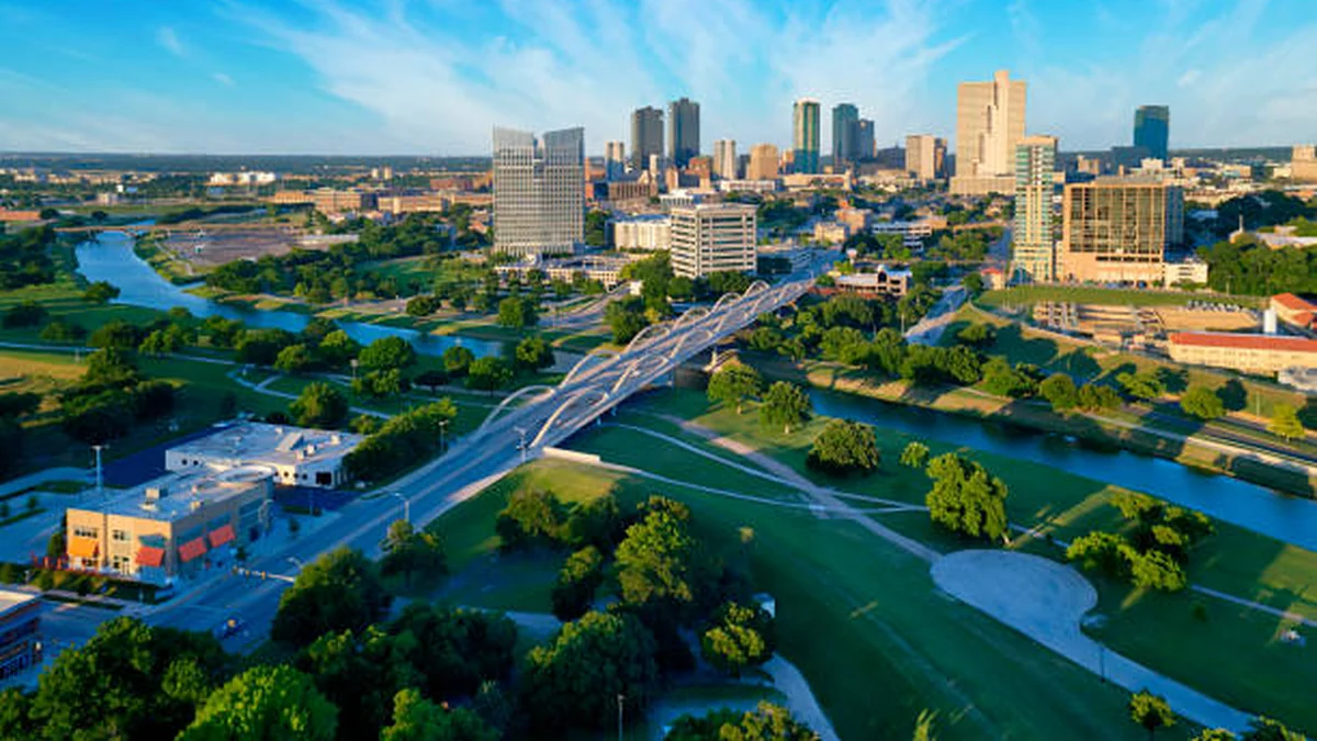 Digital marketing services in Fort Worth, TX - skyline and cityscape