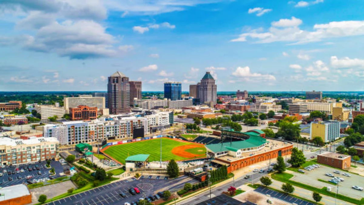 Digital marketing services in Greensboro, NC - skyline and cityscape