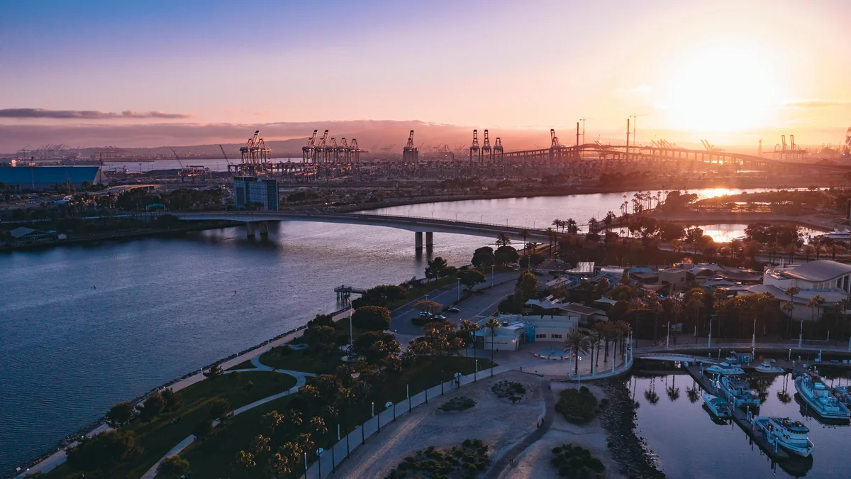 Digital marketing services in Long Beach, CA - skyline and cityscape