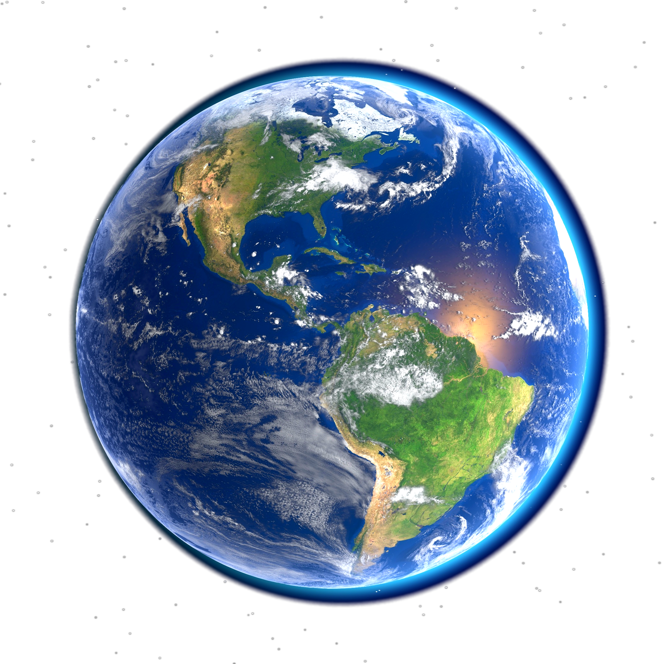 Digital Marketing Co. transparent globe logo — worldwide digital marketing, SEO, AIO and web development services icon
