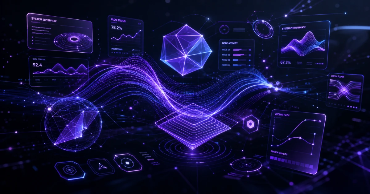 Futuristic visualization of Advanced Visual Assets
