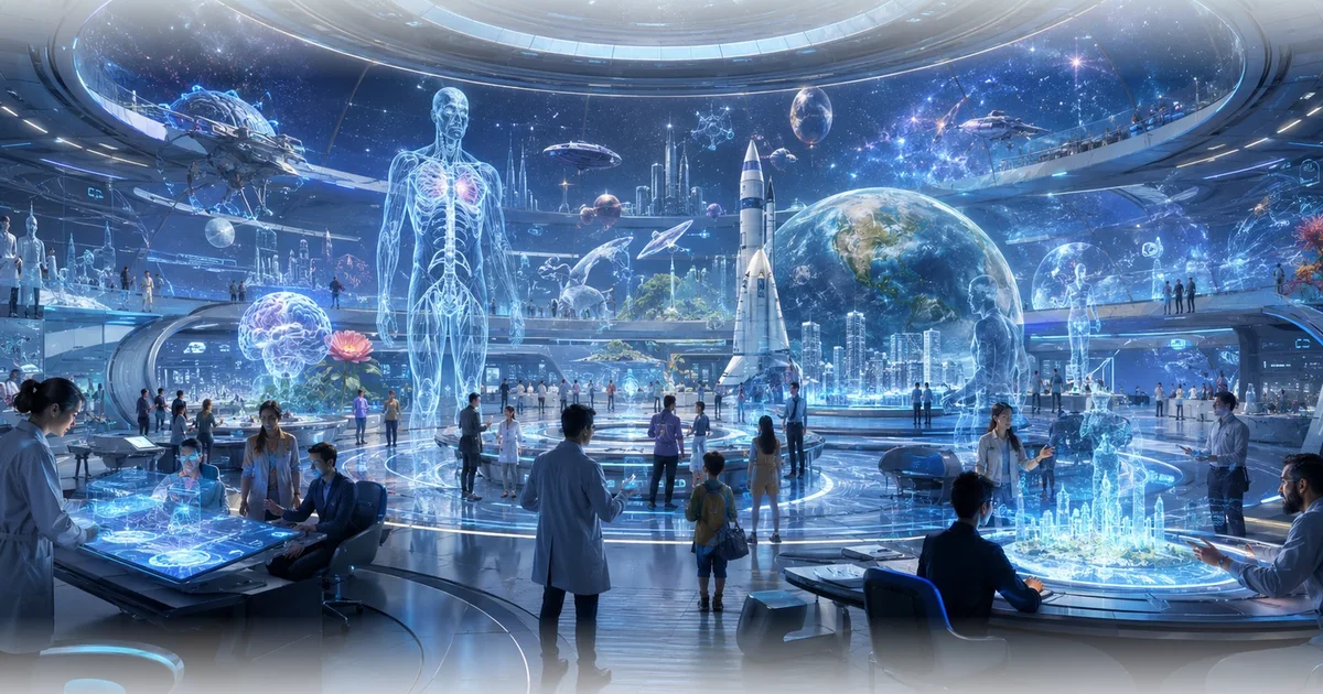 Portada del libro blanco: OmniReality: El Futuro de la Realidad de Video Holográfico Interactivo y Multidimensional