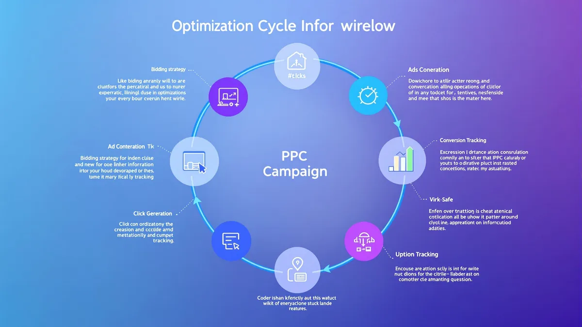 Continuous PPC campaign optimization cycle