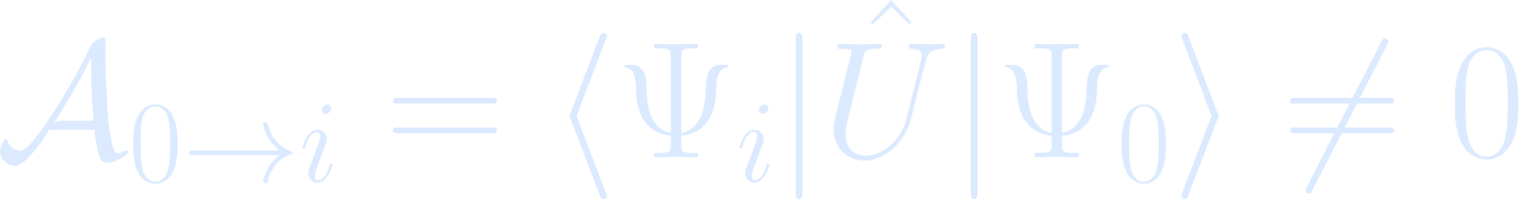 Equation for Step 7: Nonzero Transition Amplitude