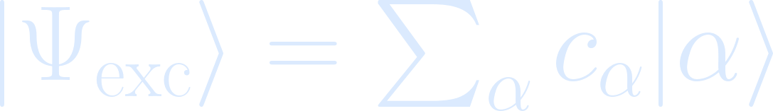 Equation for Step 11: Basis Expansion of the Excited State