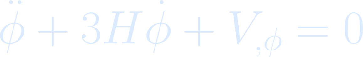 Equation for Step 47: Scalar-Field Evolution with Hubble Damping