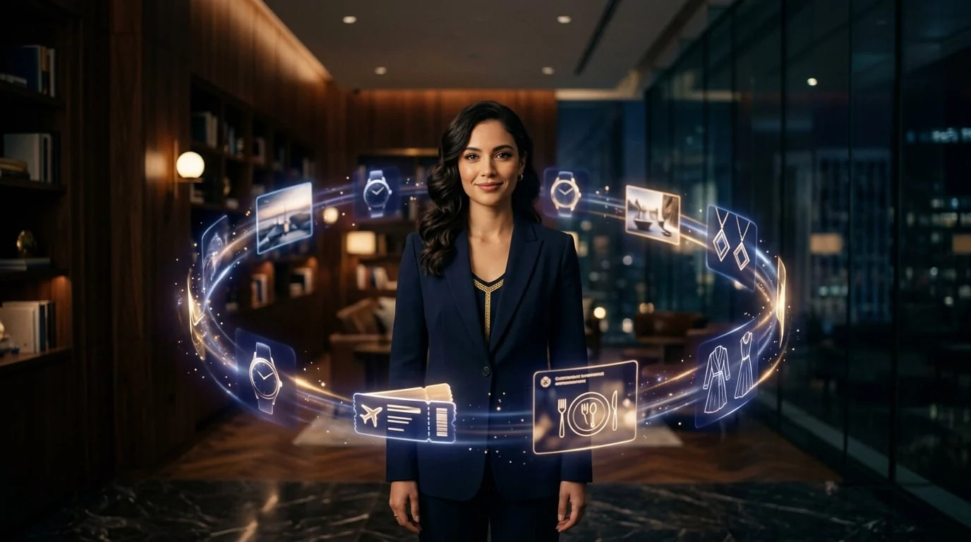 The Segment of One — Present – 2100: a single individual at the center of a personalized, generative stream of marketing tailored uniquely to them.