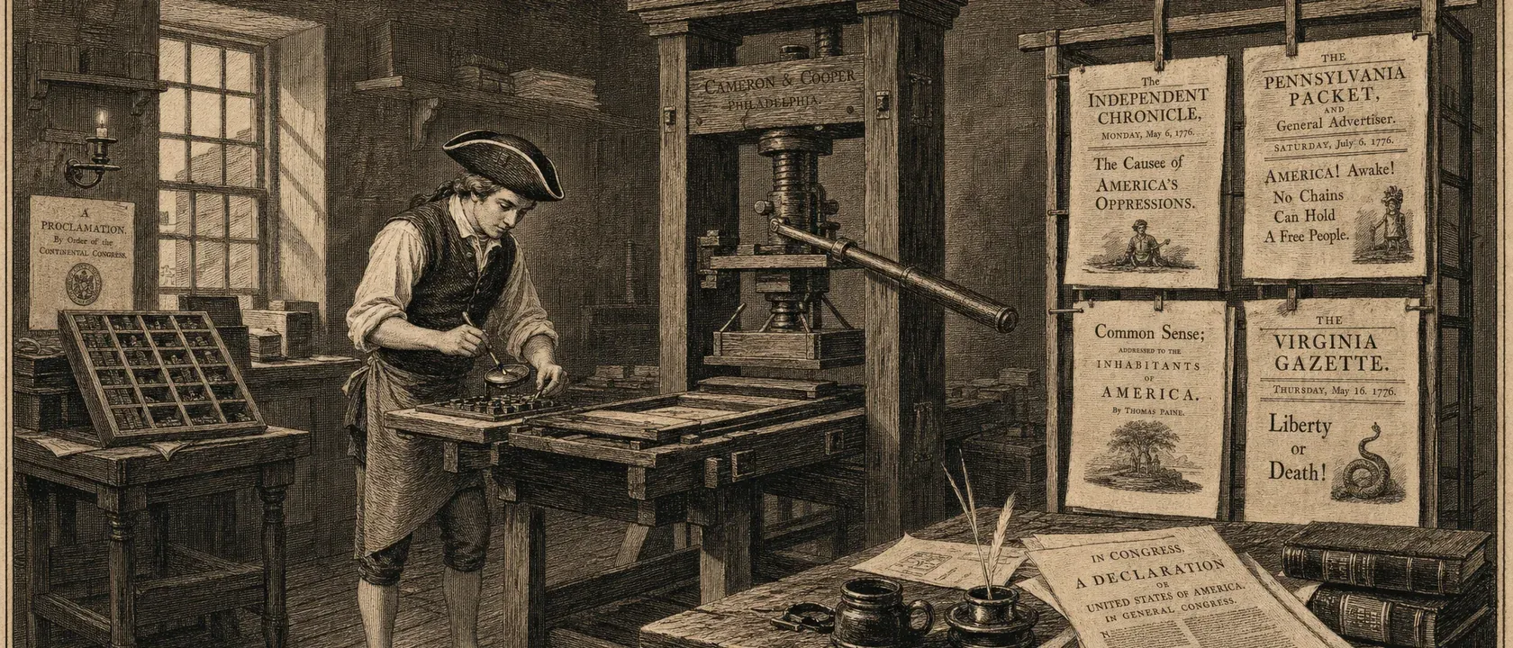 Ilustración de la era The Founding Era (1776 – 1820)