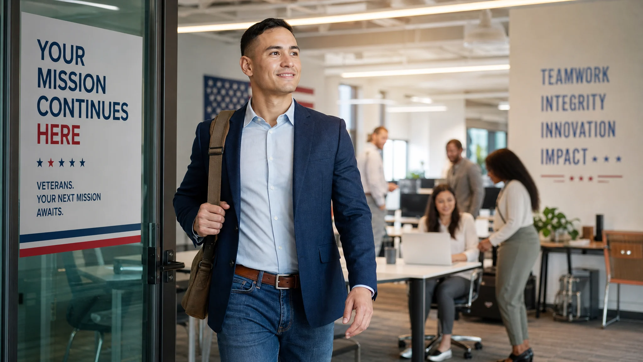 Transition and career marketplace for veterans